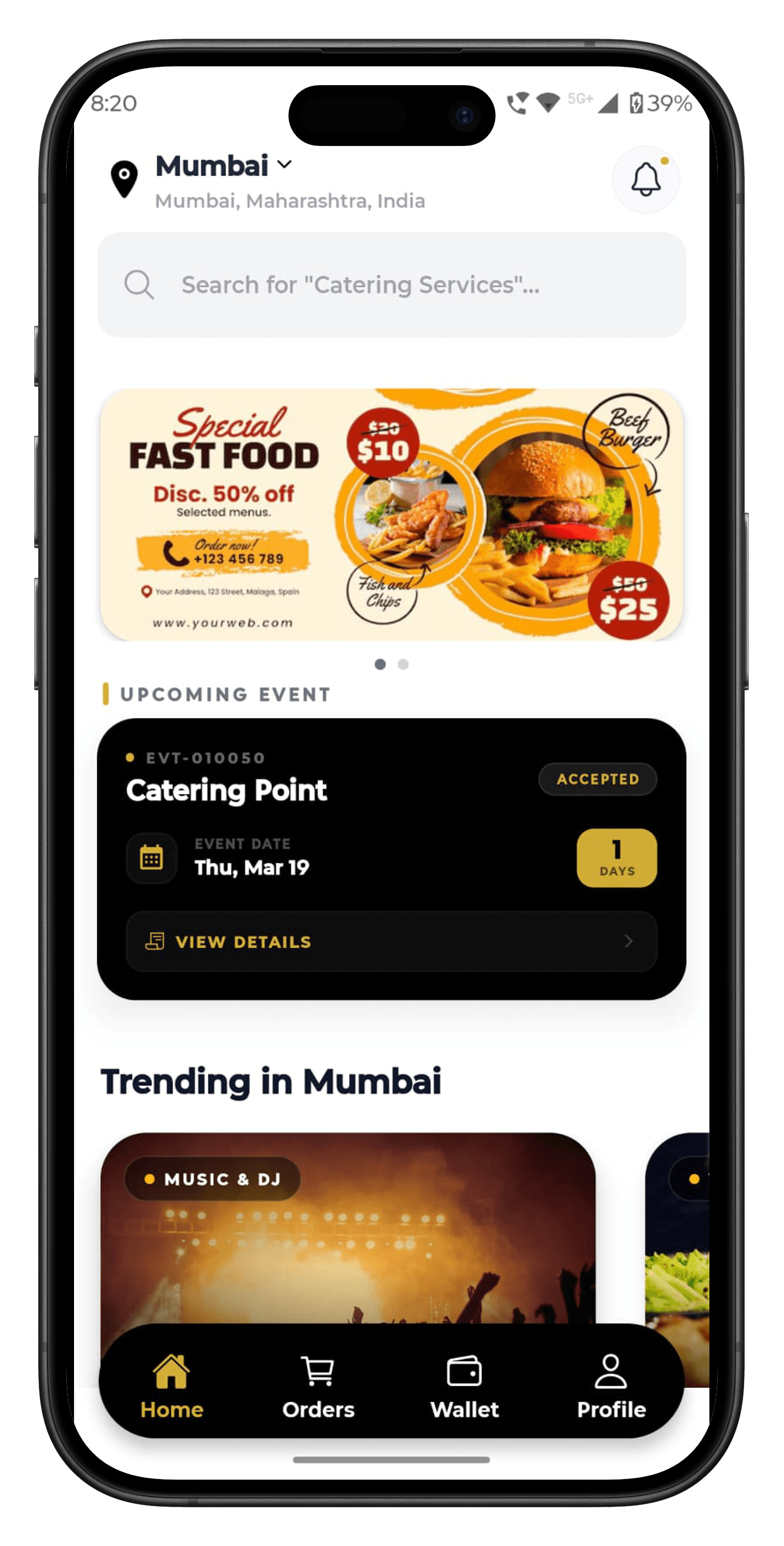 Partylist mobile app - Plan the perfect party